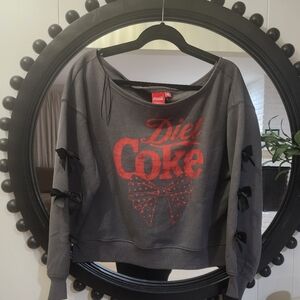 Coquette Diet Coke Sweatshirt